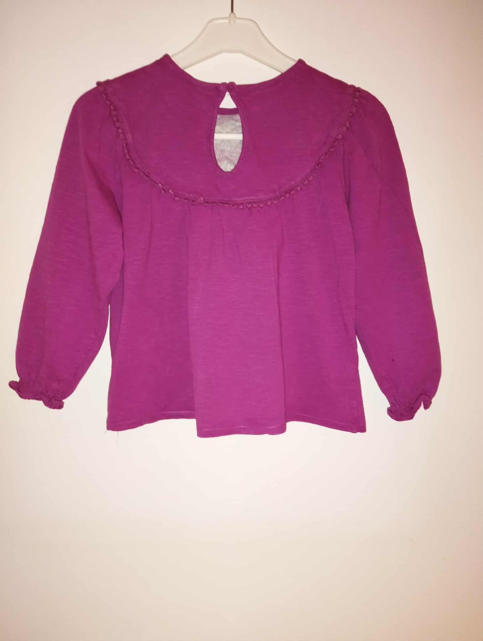 Blouse Fuchsia 4 Ans