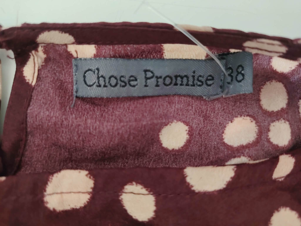 Blouse Bordeaux Manches Longues "Chose Promise" 38/M