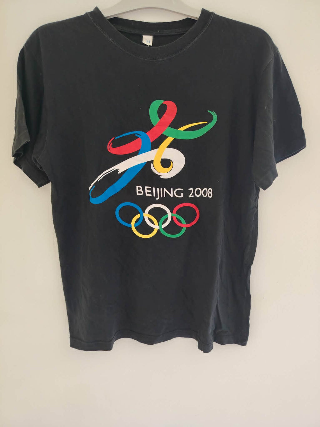 Tee-Shirt Noir Manches Courtes 38-40/M