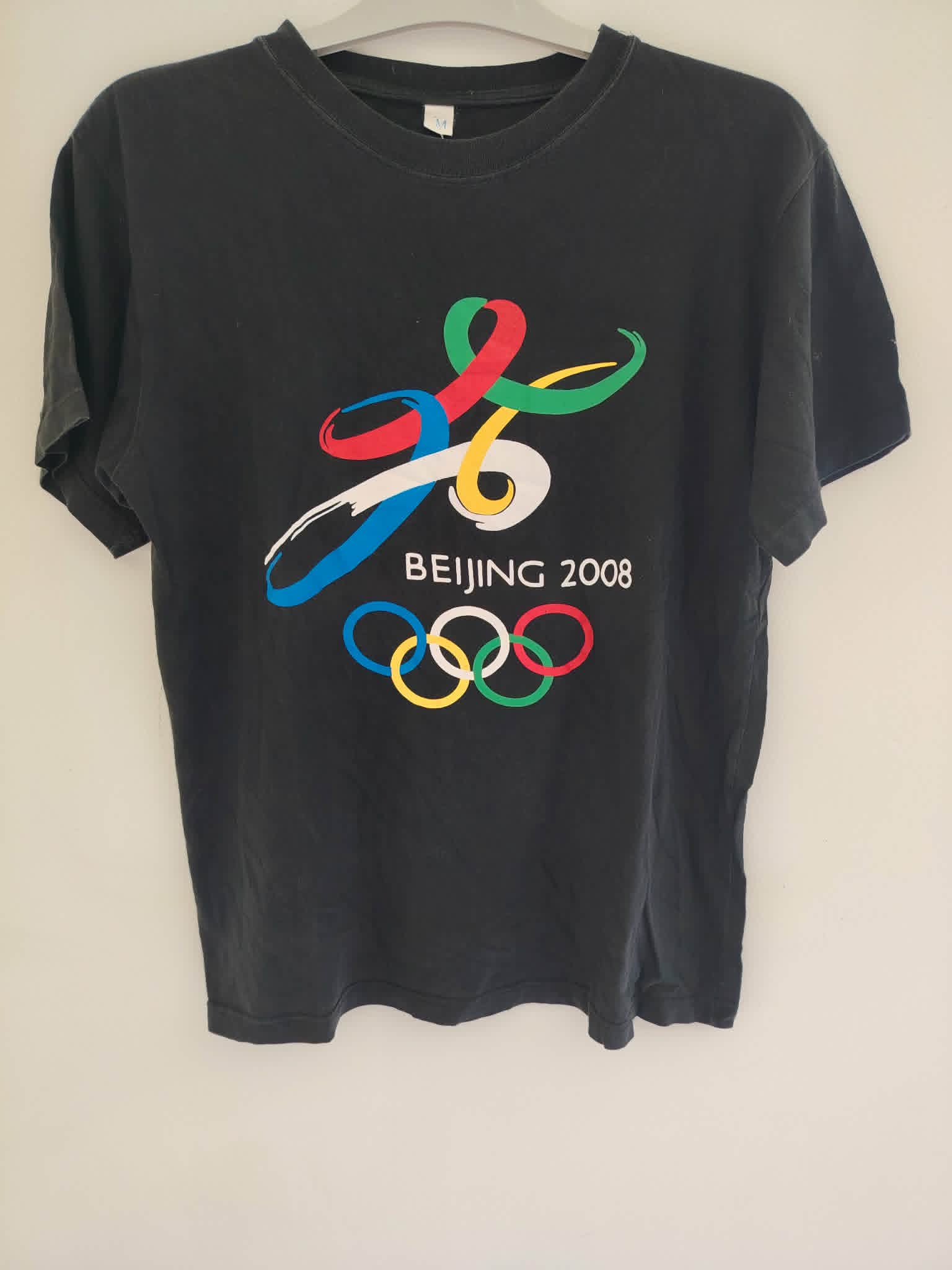 Tee-Shirt Noir Manches Courtes 38-40/M