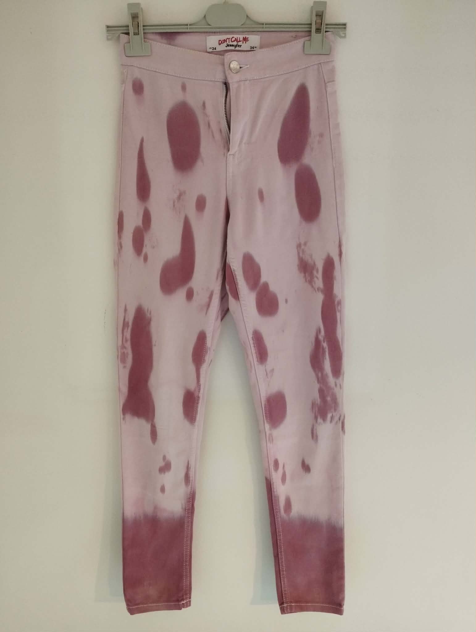 Jean Slim Rose "Jennyfer" Taille34/XS