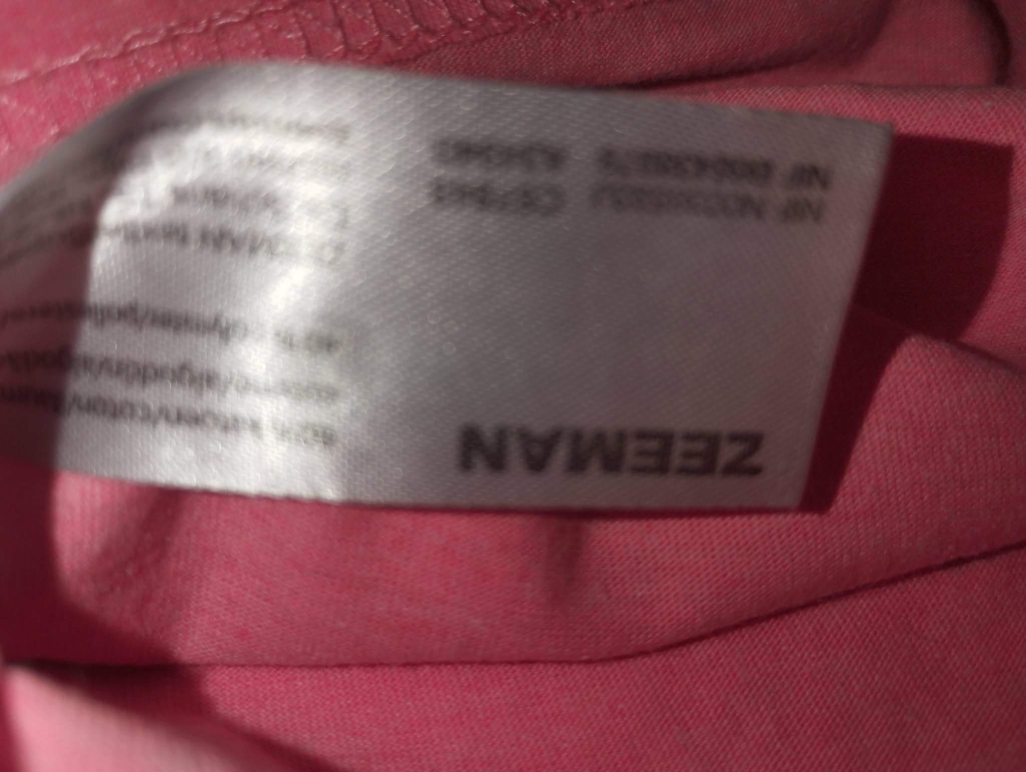 Tee-Shirt Manches Courtes "Zeeman" 5/6 Ans
