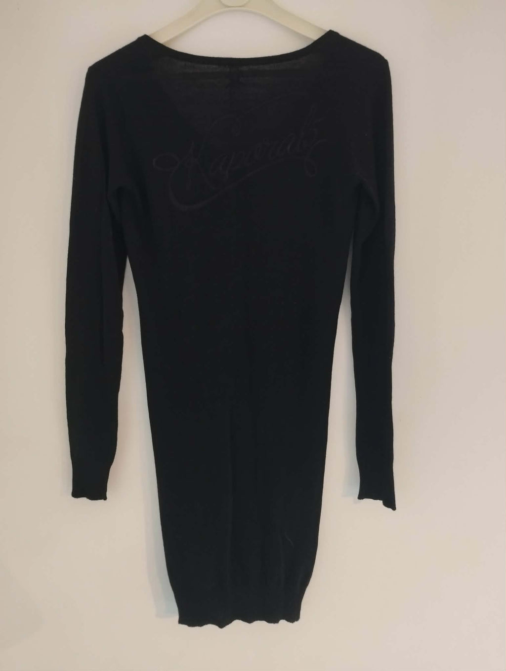 Robe Noir Manches Longues "Kaporal" Taille 34/XS