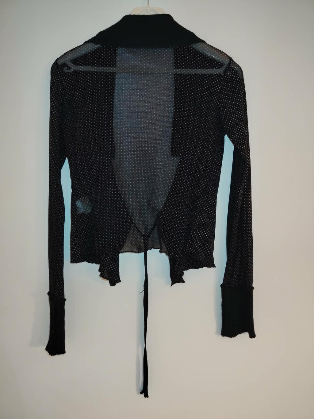 Gilet Léger Noir Transparent "Moving" 36/S