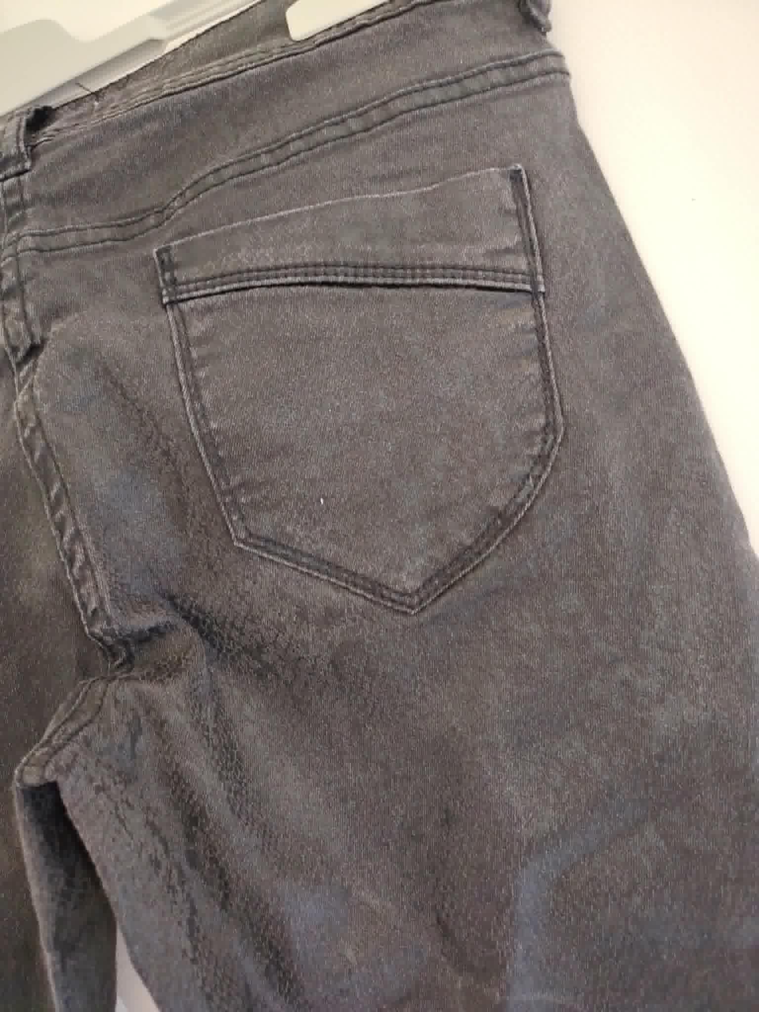 Jean Slim Noir Effet Serpent  "82 nd Avenue" 38/M
