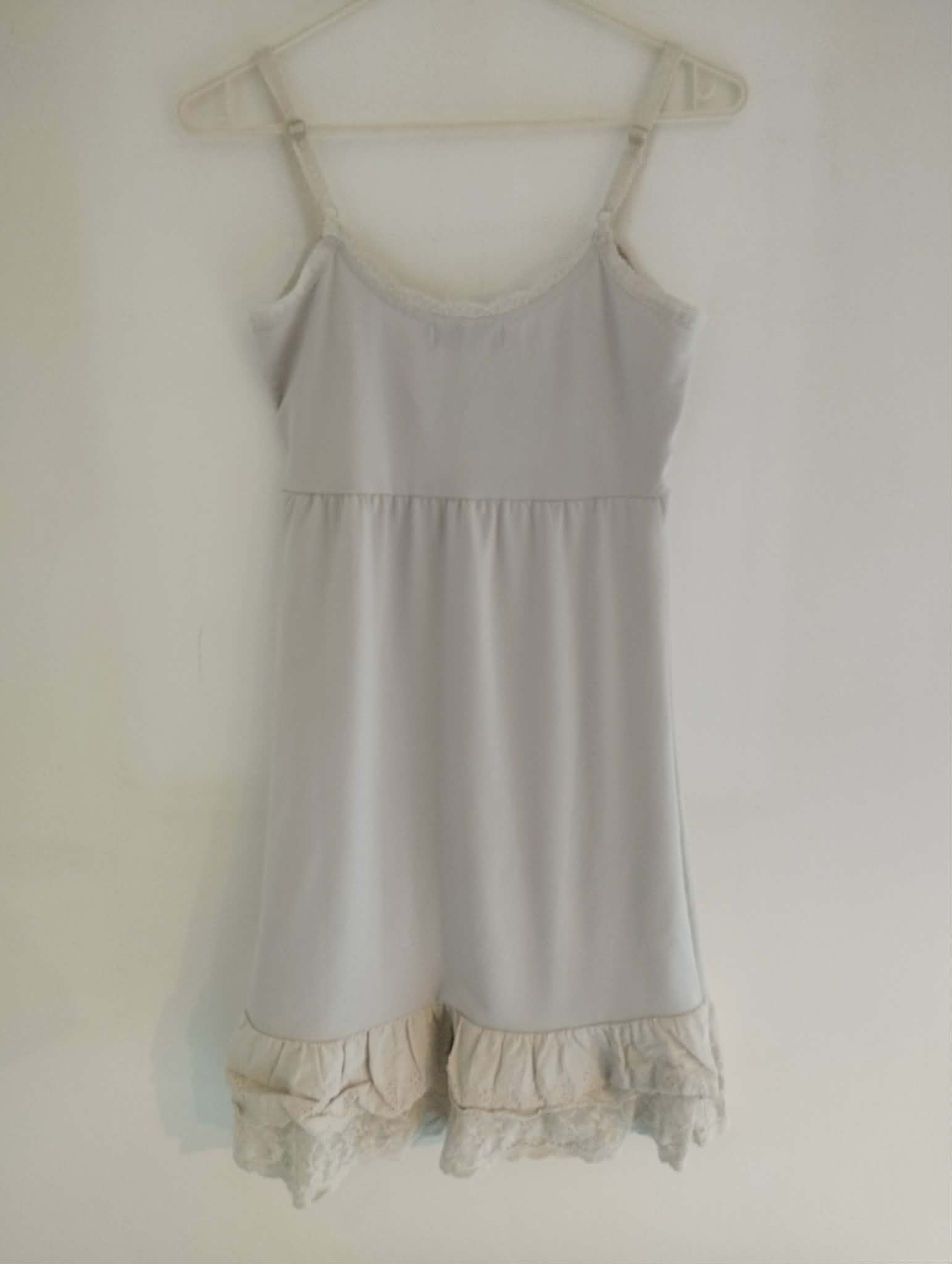 Robe Blanche Bretelles "Cream" Taille 34/XS