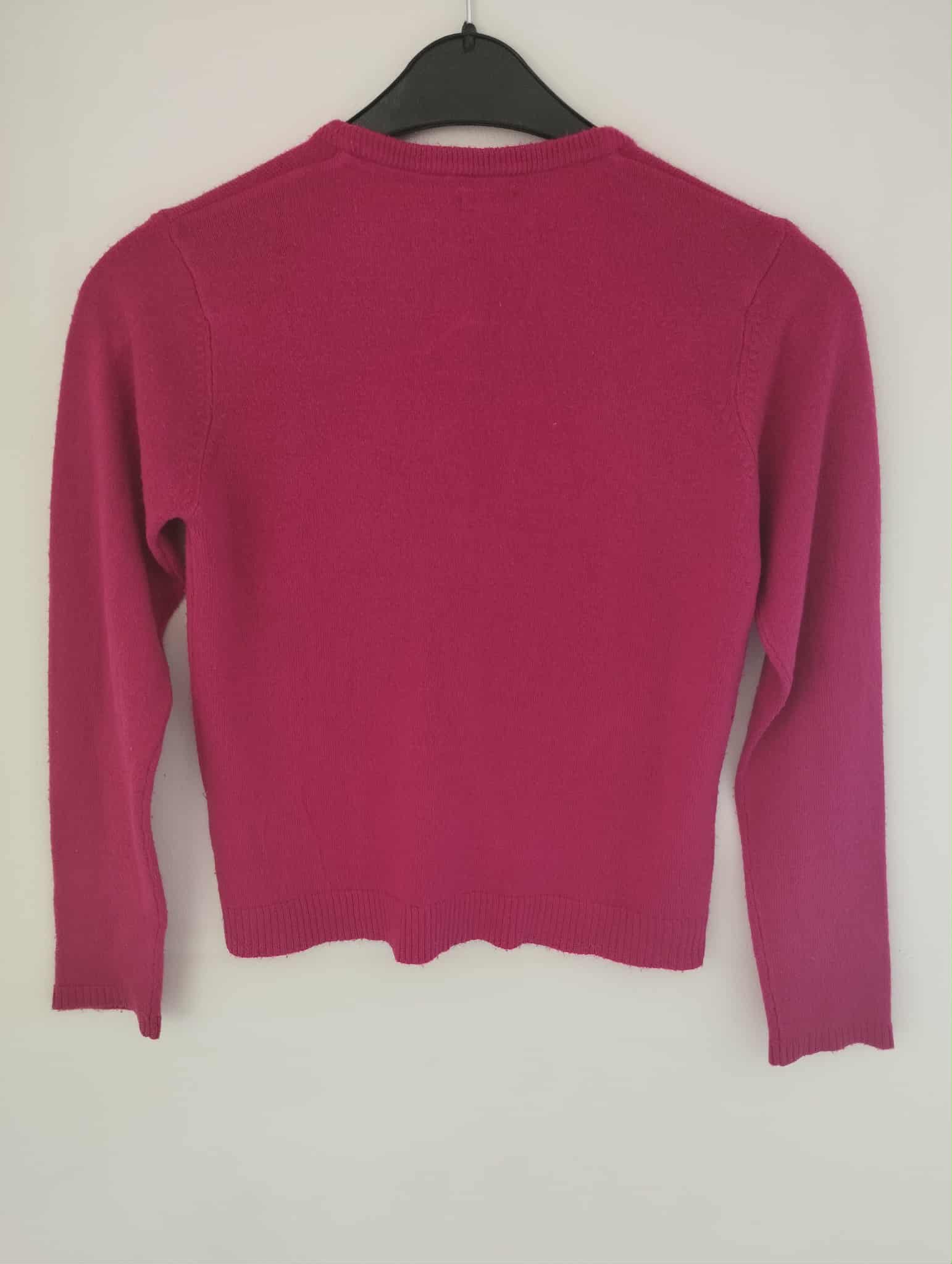Gilet Rose Fuchsia "In Extenso" 14 Ans