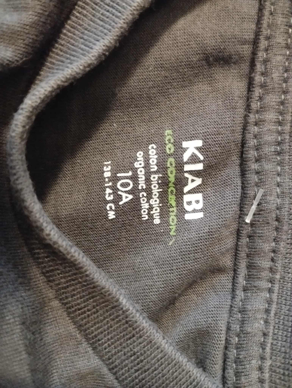 Tee-Shirt Manches Longues "Kiabi" 10 Ans