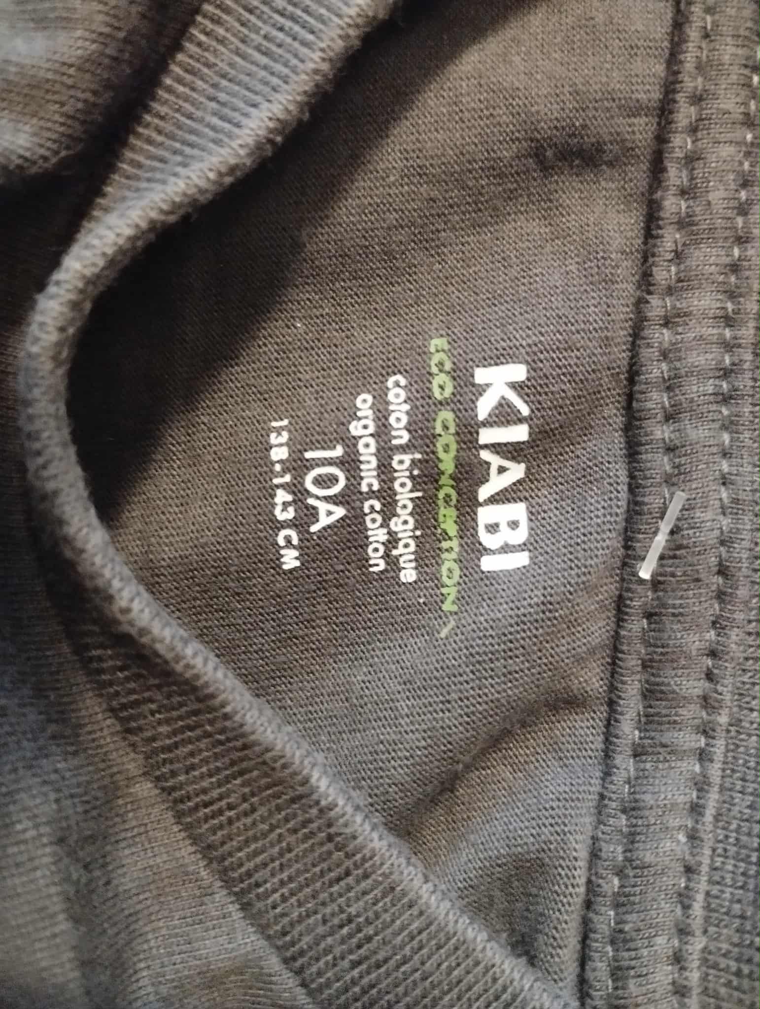 Tee-Shirt Manches Longues "Kiabi" 10 Ans