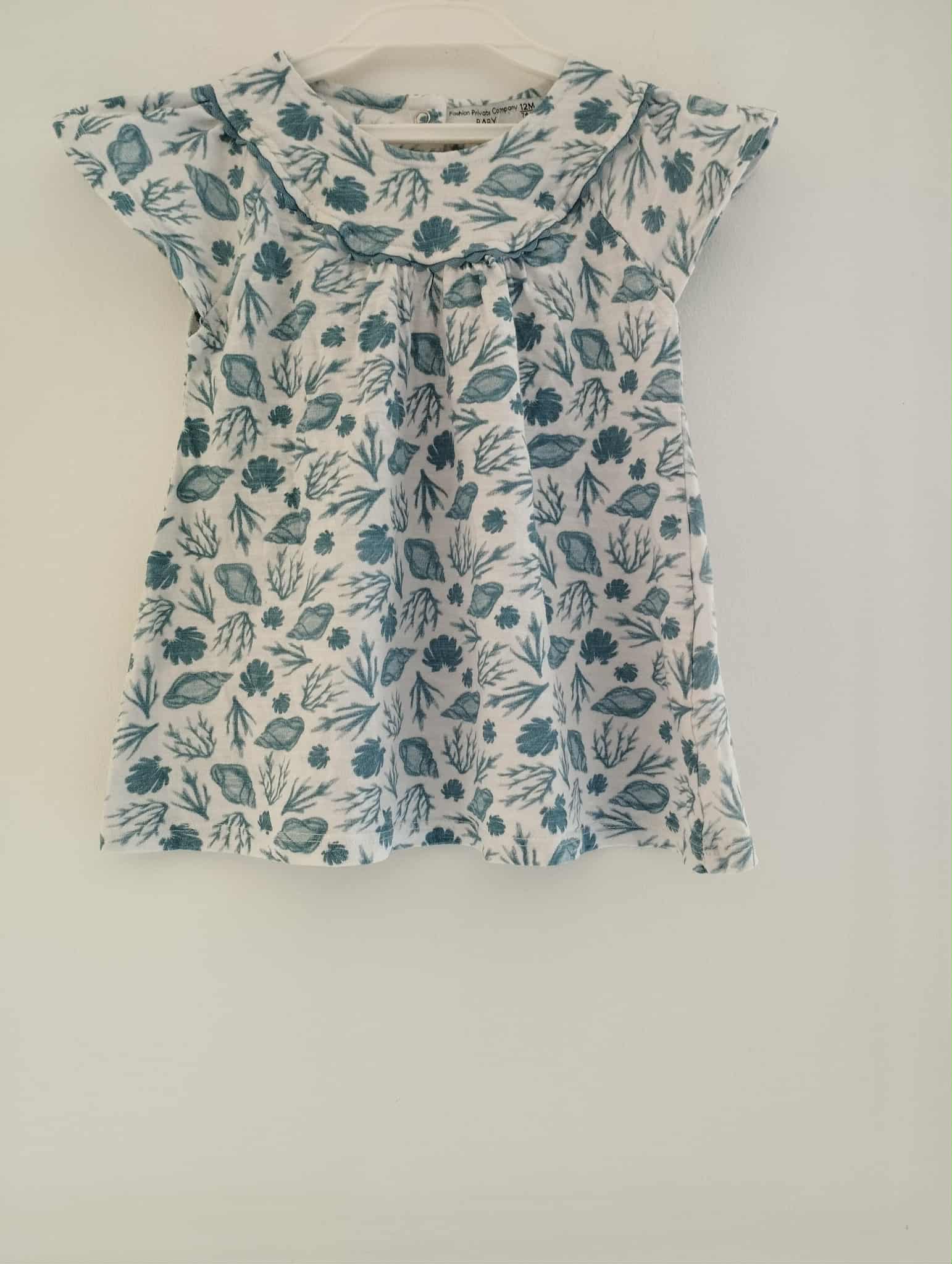 Blouse Manches Courtes "Fashion Private Company" 12 Mois
