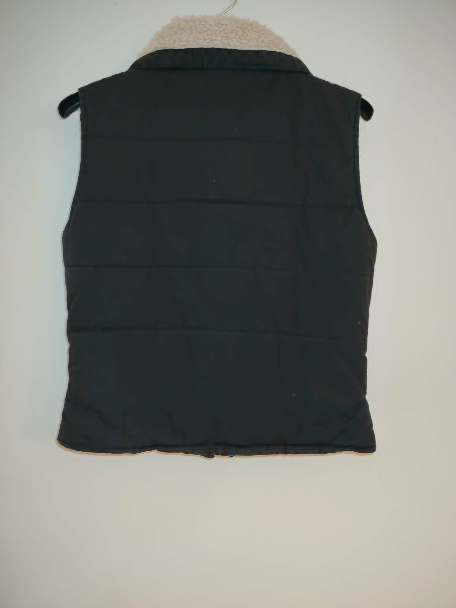 Veste Sans Manches Matelassée Noir " Jennyfer " 36/S