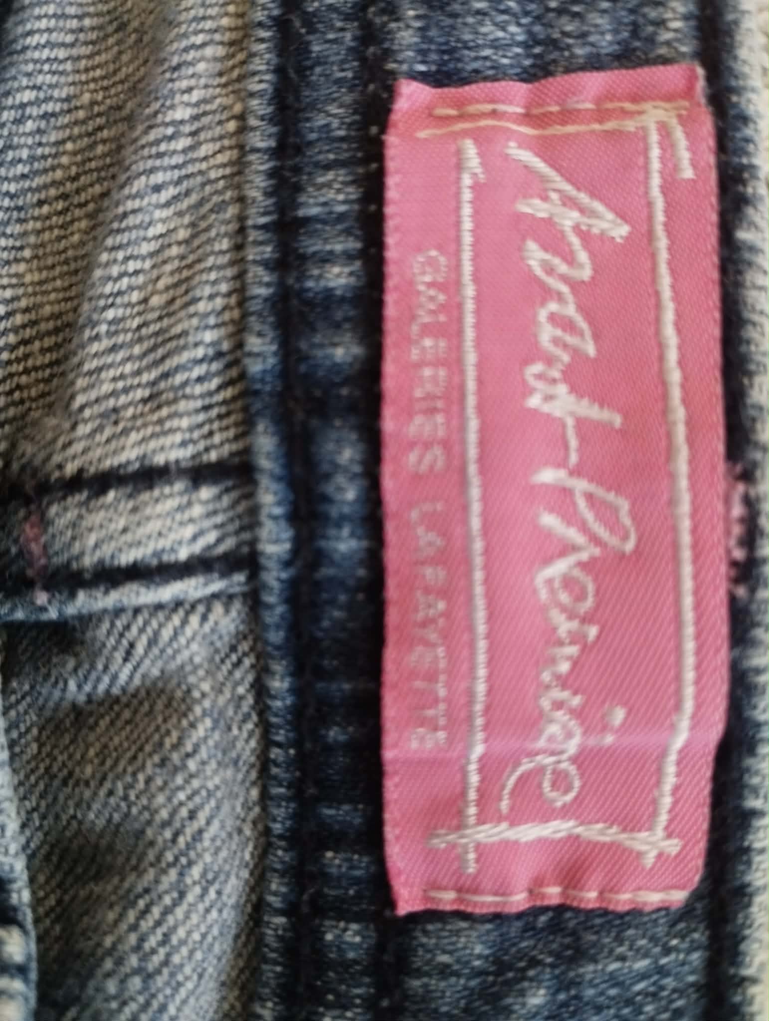 Jean Patte D'Eph "Galeries LaFayette" Taille 34/XS