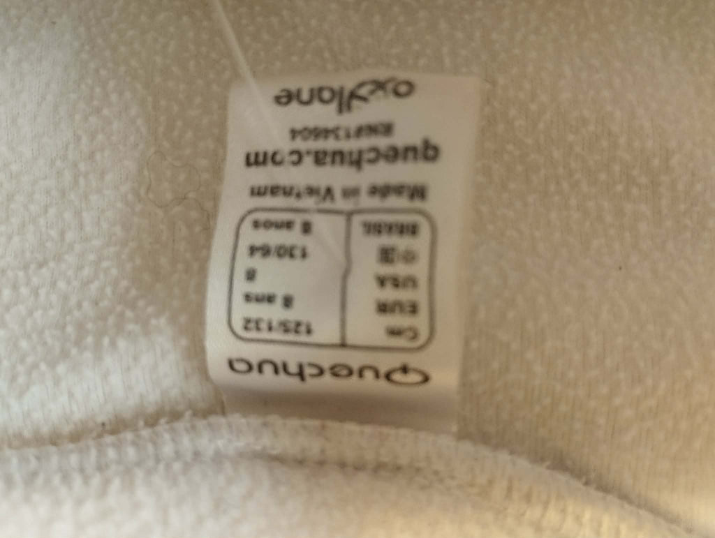 Sous Pull Polaire Manches Longues "Quechua" 8 Ans