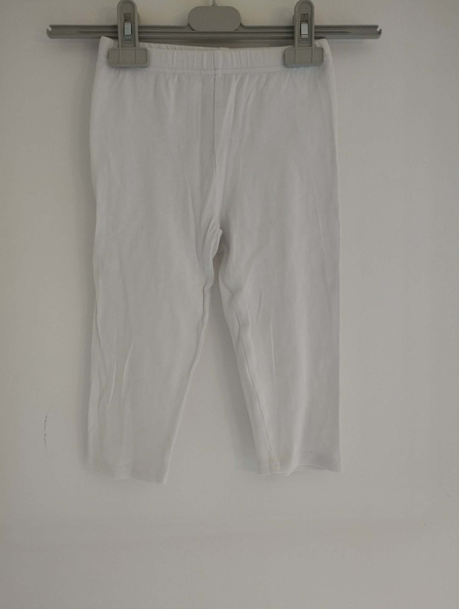 Legging Pantacourt Blanc "Zeeman" 7/8 Ans