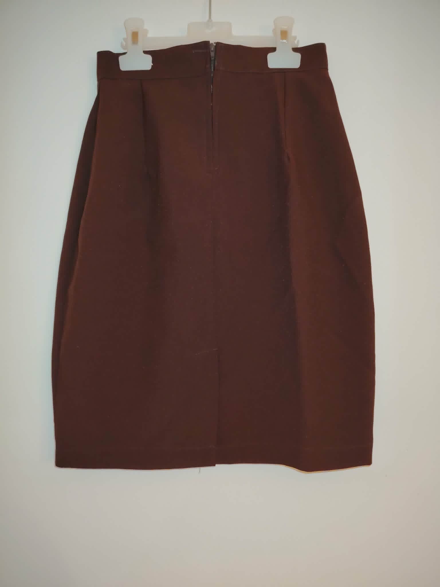 Jupe Crayon Bordeaux Vintage 36/S