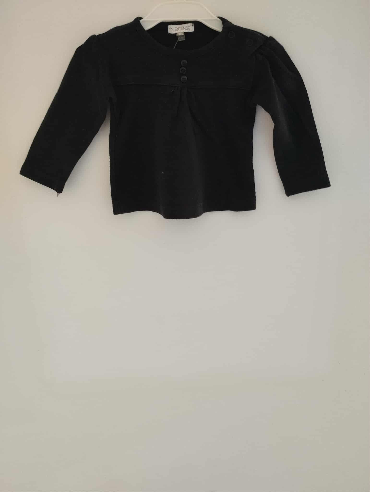 Tee-Shirt Manches Longues "In Extenso" 12 Mois