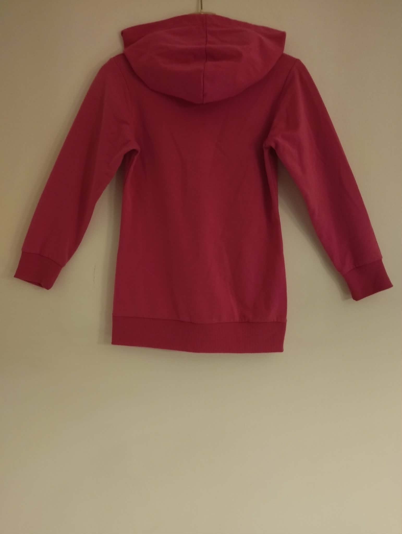 Sweat Capuche Rose "Miss Azur" 8 Ans