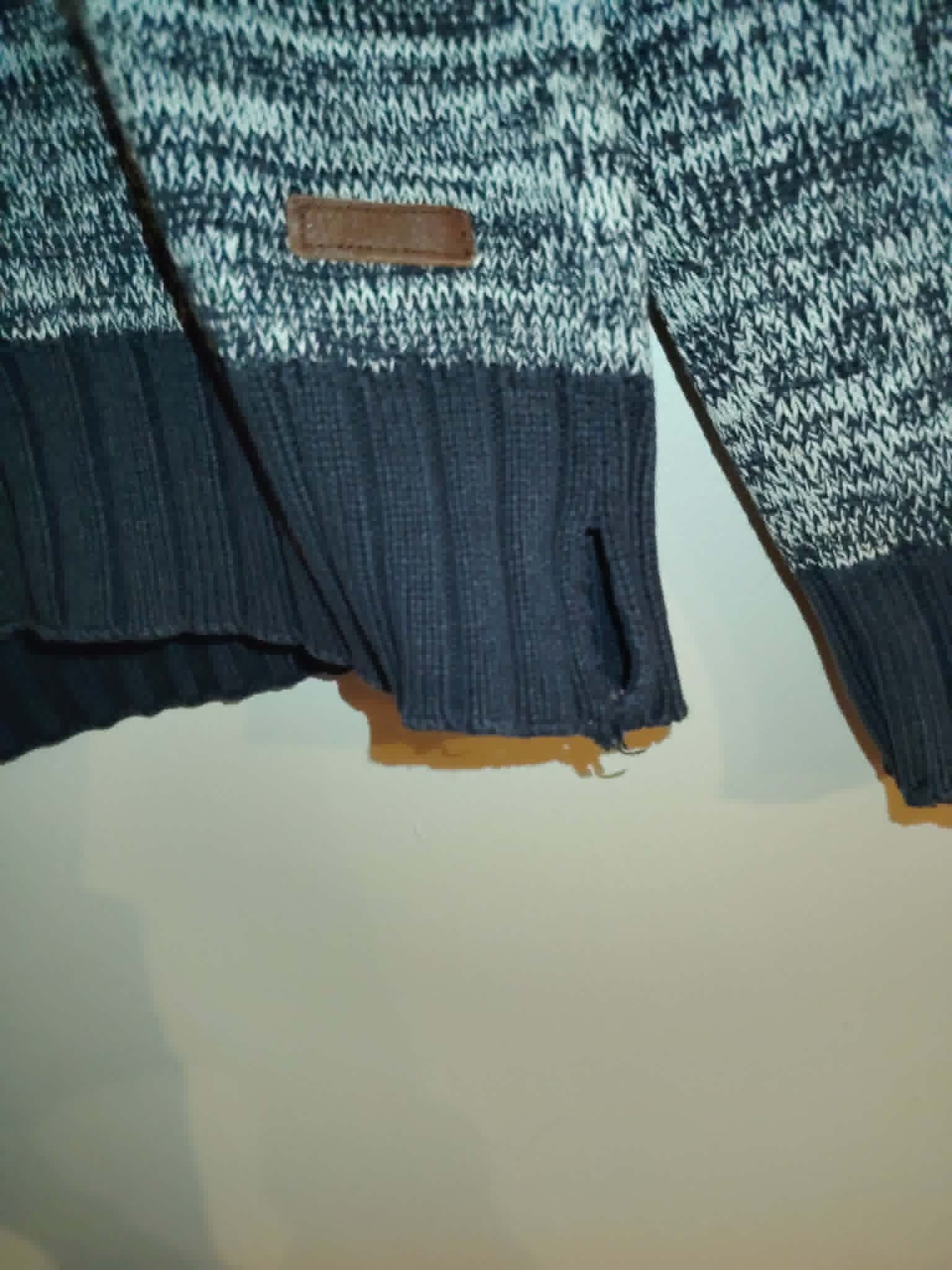 Pull Maille Bicolore "Deluxe Est 74" 36/S