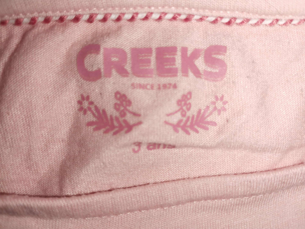 Tee-Shirt Manches Courtes "Creeks" 3 Ans