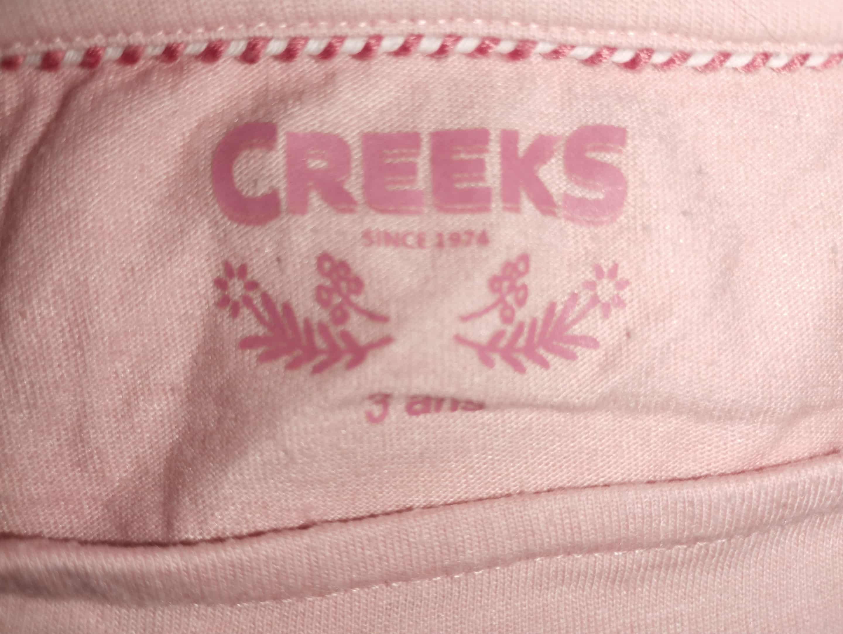 Tee-Shirt Manches Courtes "Creeks" 3 Ans