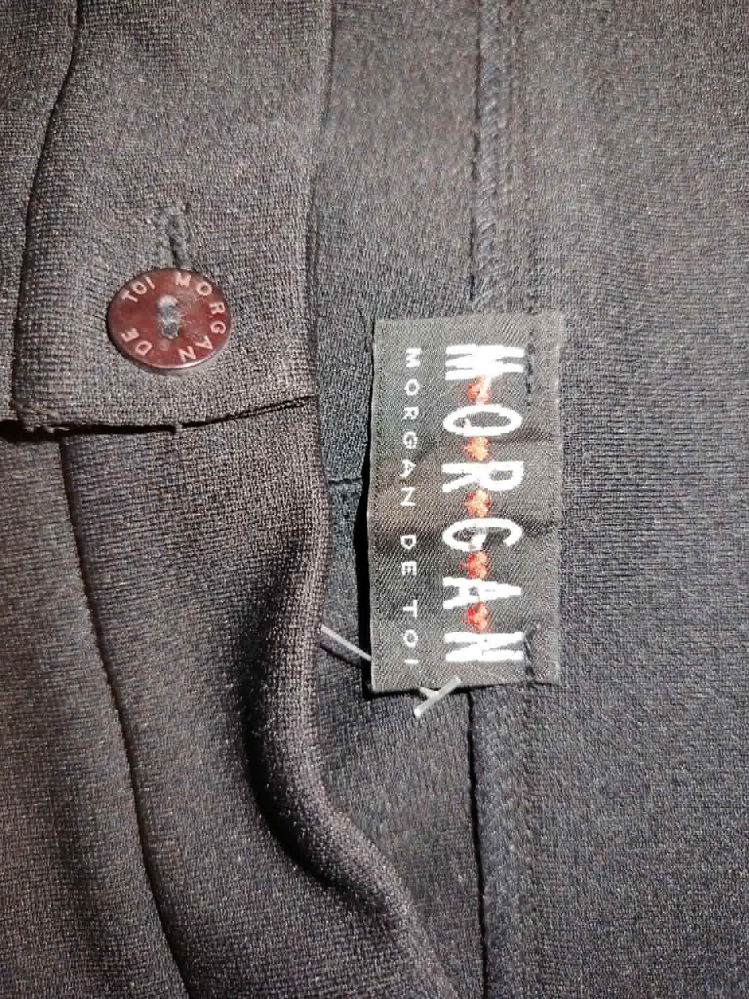 Pantalon Droit Noir "Morgane" 36/S