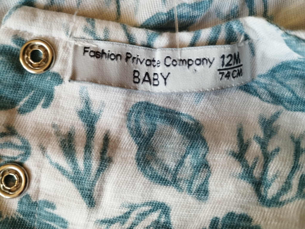 Blouse Manches Courtes "Fashion Private Company" 12 Mois