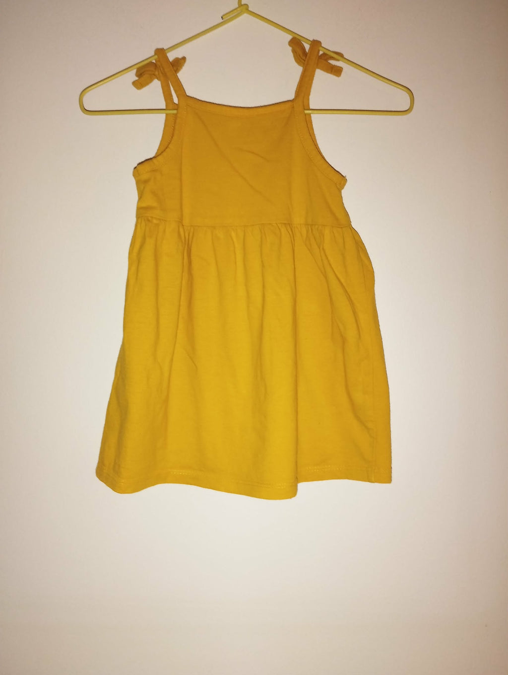 Robe Jaune "Kiabi" 12 Mois