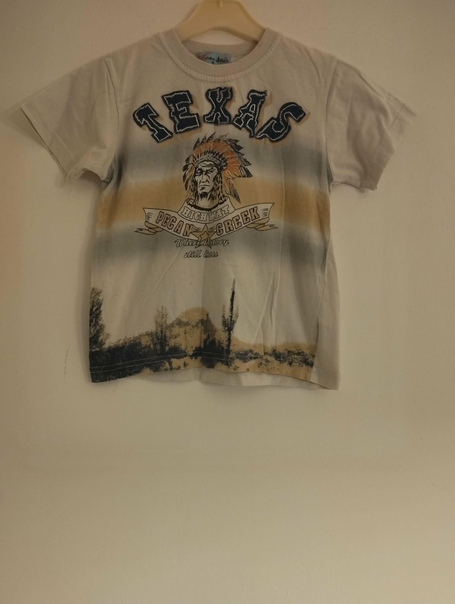 Tee-Shirt Manches Courtes "MonoStar" 6 Ans