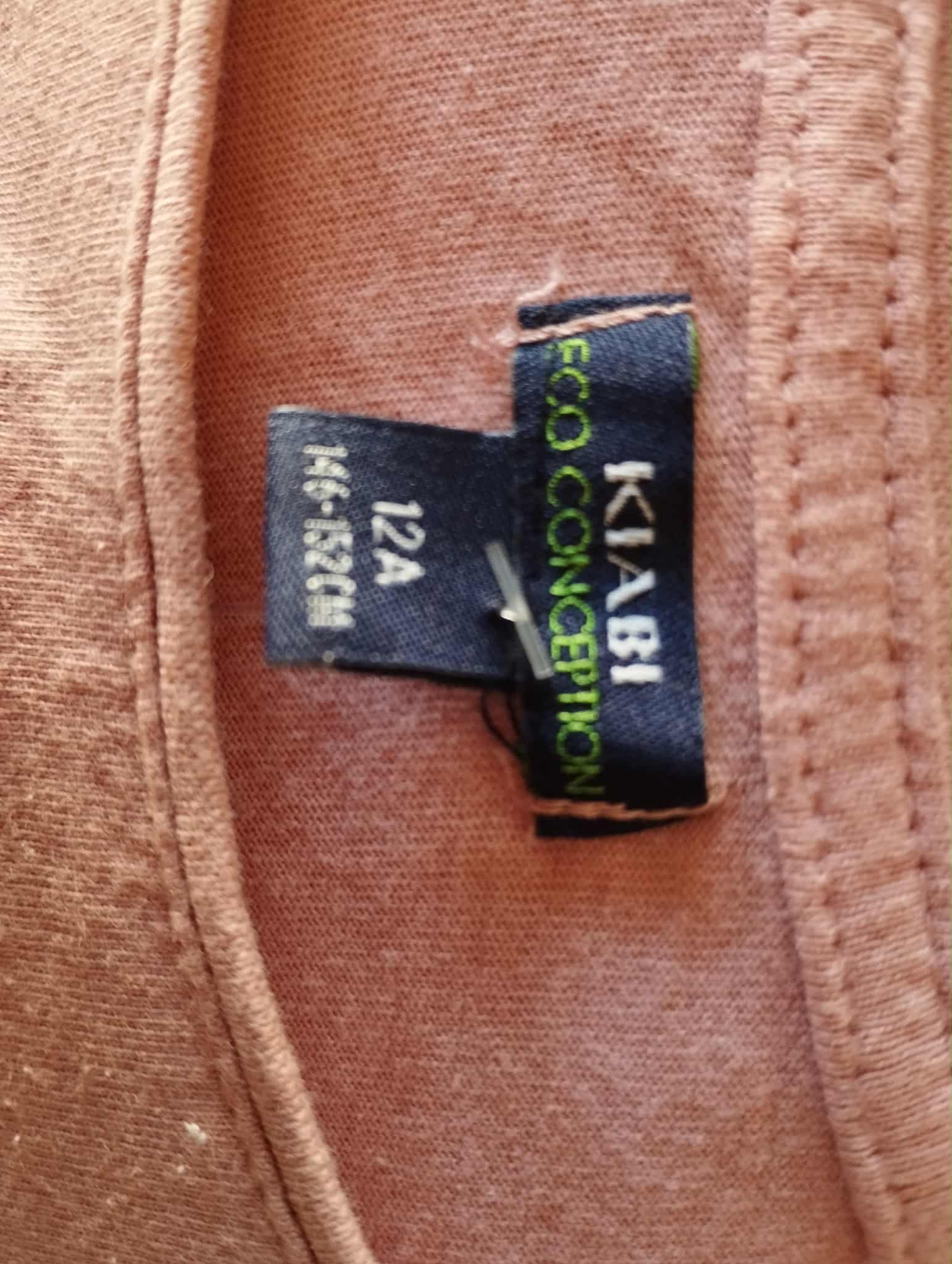 Tee-Shirt Manches Longue "Kiabi" 12 Ans