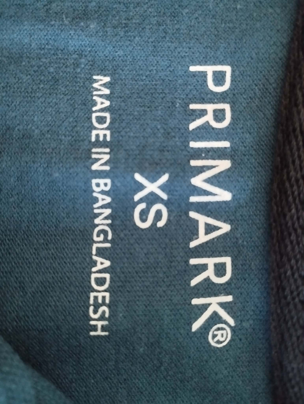 Polo Bleu Foncé "Primark" Taille 34/XS