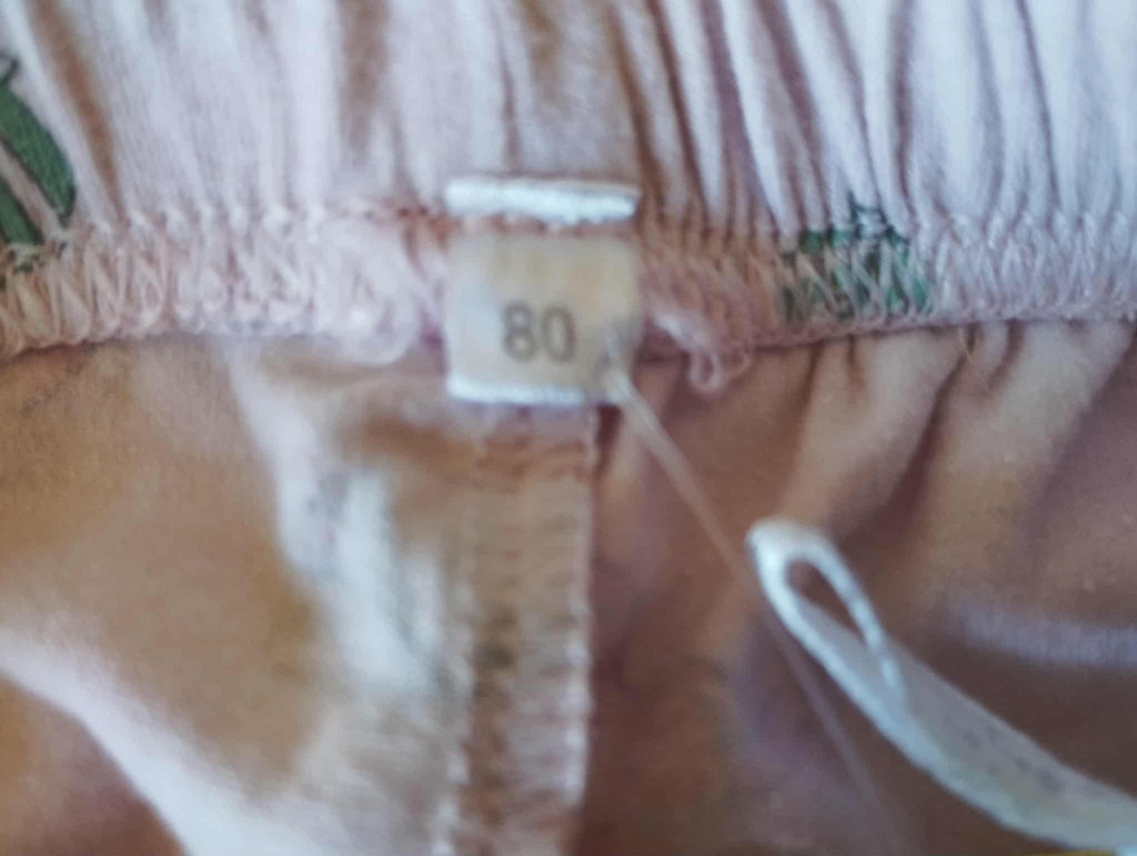 Short Fluide Rose Pâle 18 Mois