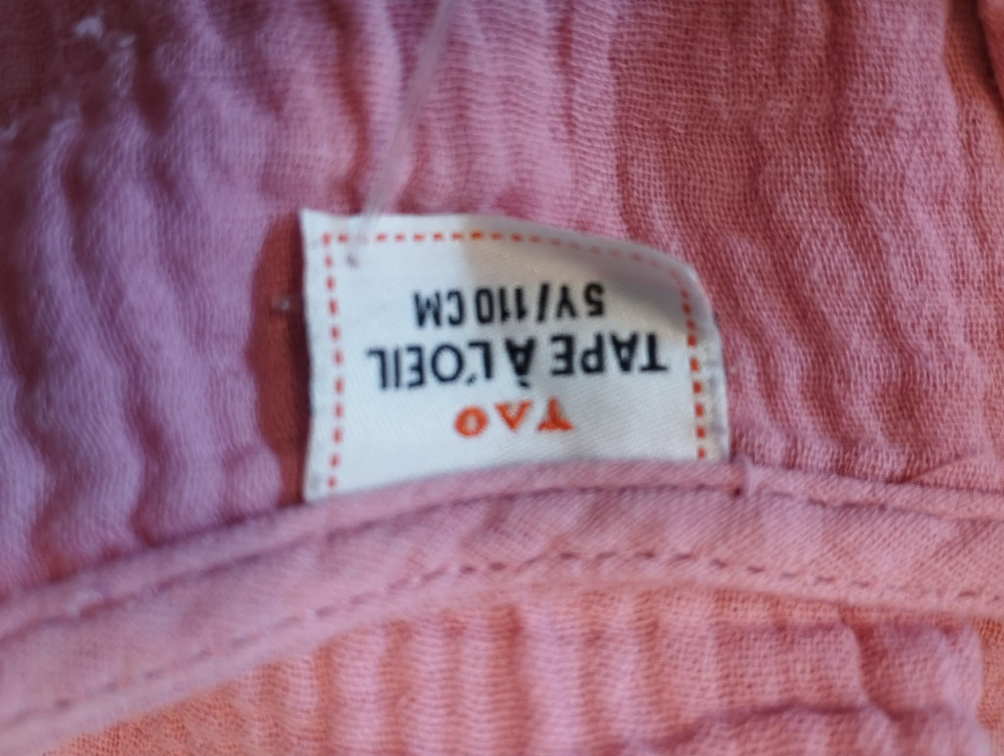 Robe Evasé Rose "Tape à L'Oeil" 5 Ans