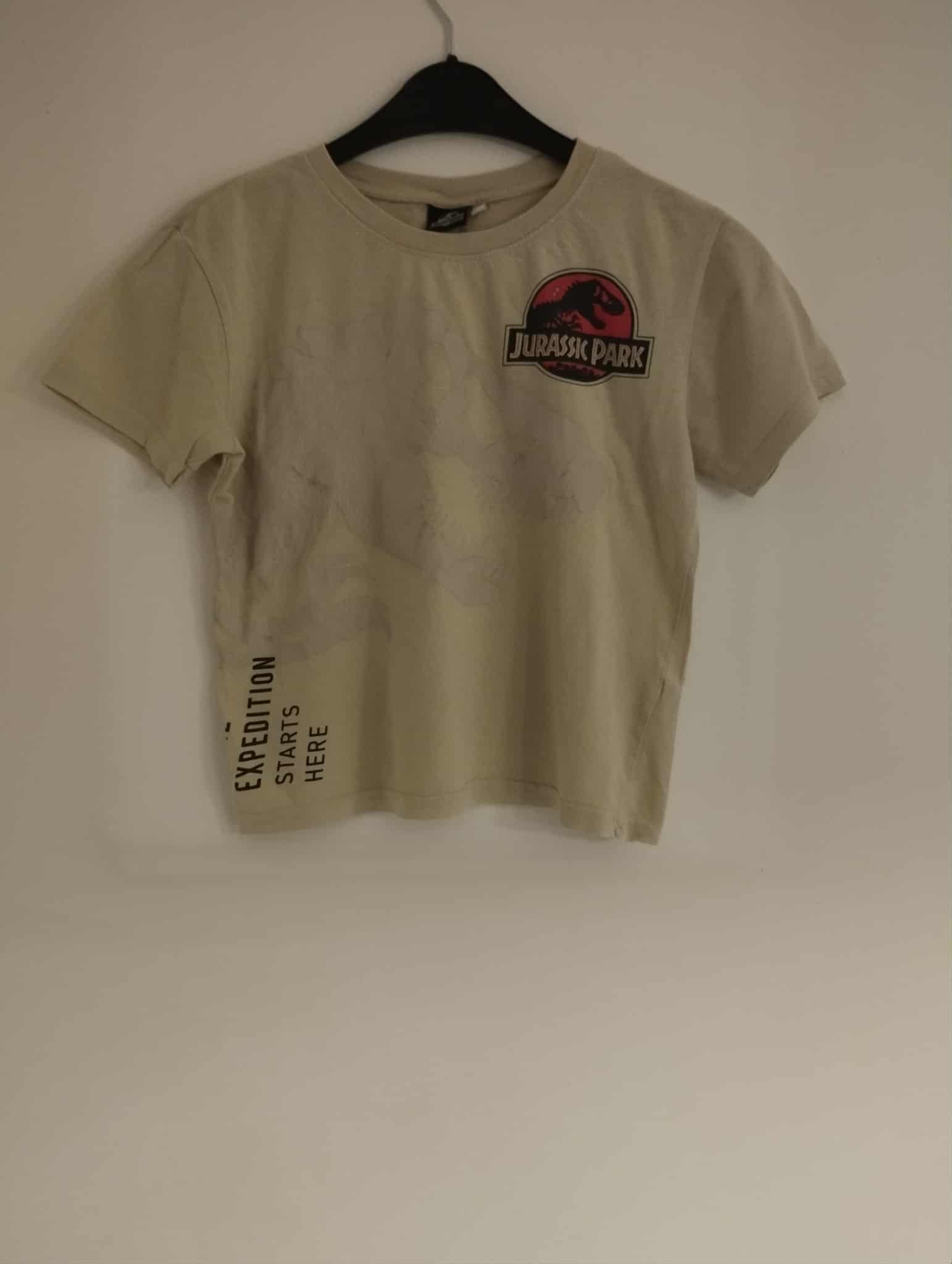 Tee-Shirt Manches Courtes "Jurassic Park" 10 Ans
