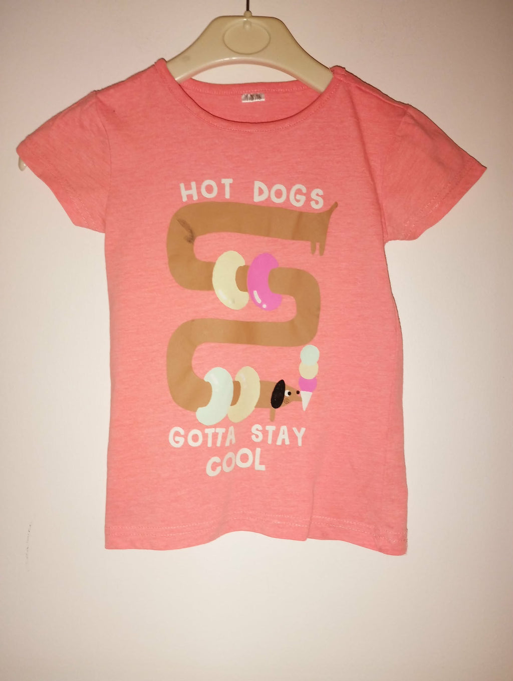 Tee-Shirt Manches Courtes "Zeeman" 5/6 Ans