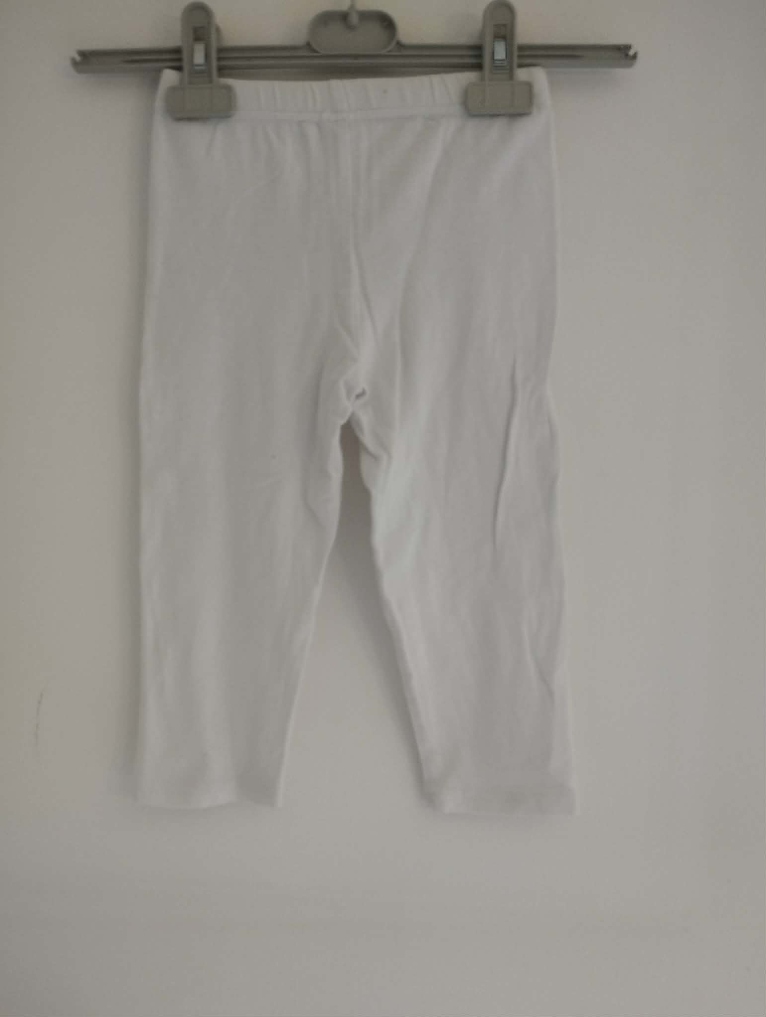 Legging Pantacourt Blanc "Zeeman" 7/8 Ans