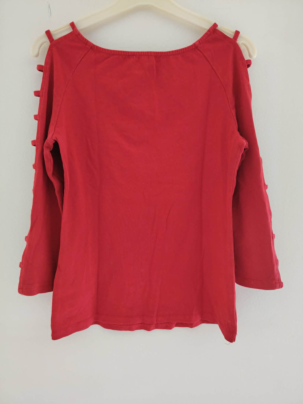 Tee-Shirt Rouge Manches Longues "Tally Weil" 38/M
