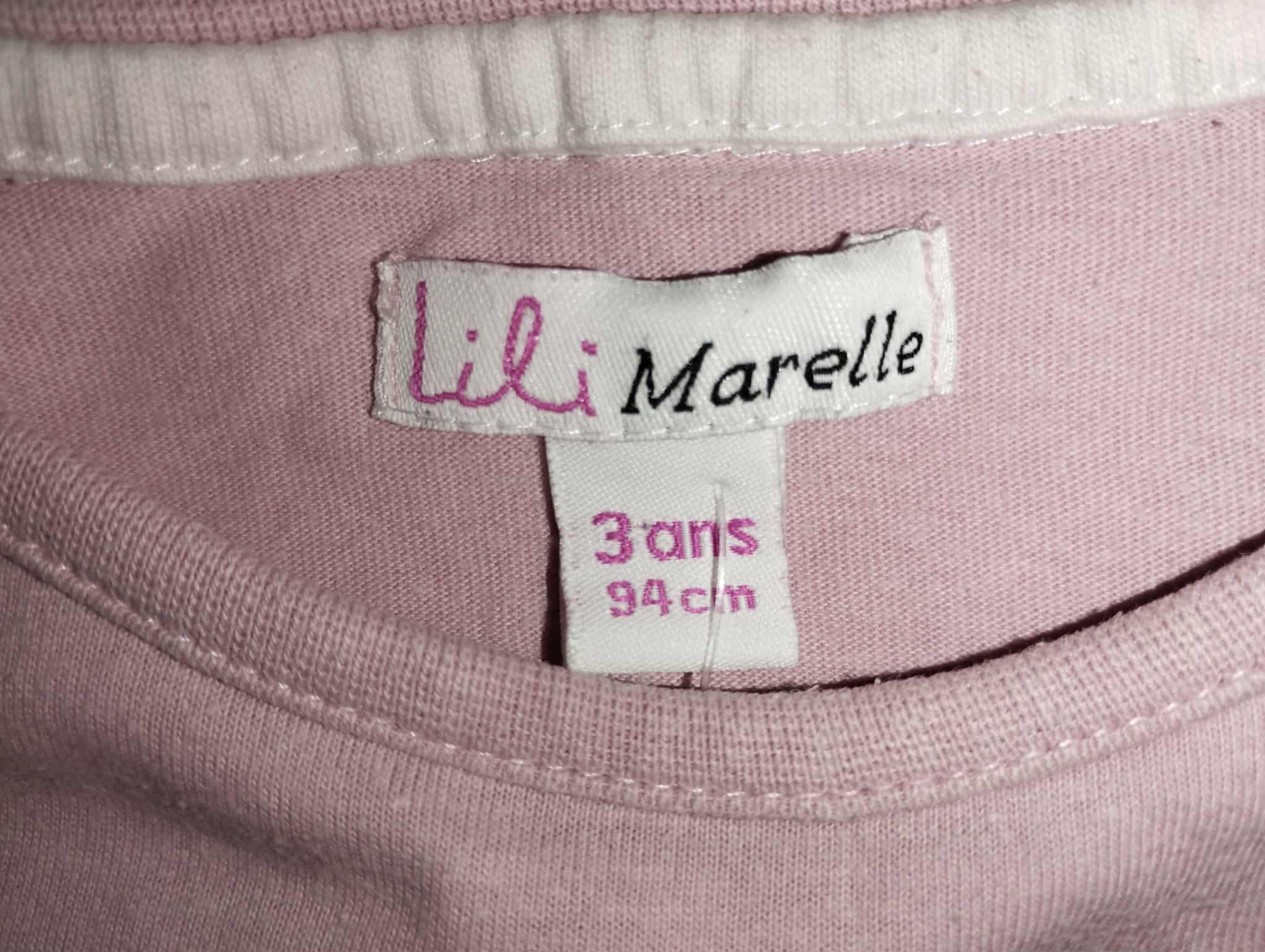 Tee-Shirt Manches Courtes "Lili Marelle" 3 Ans