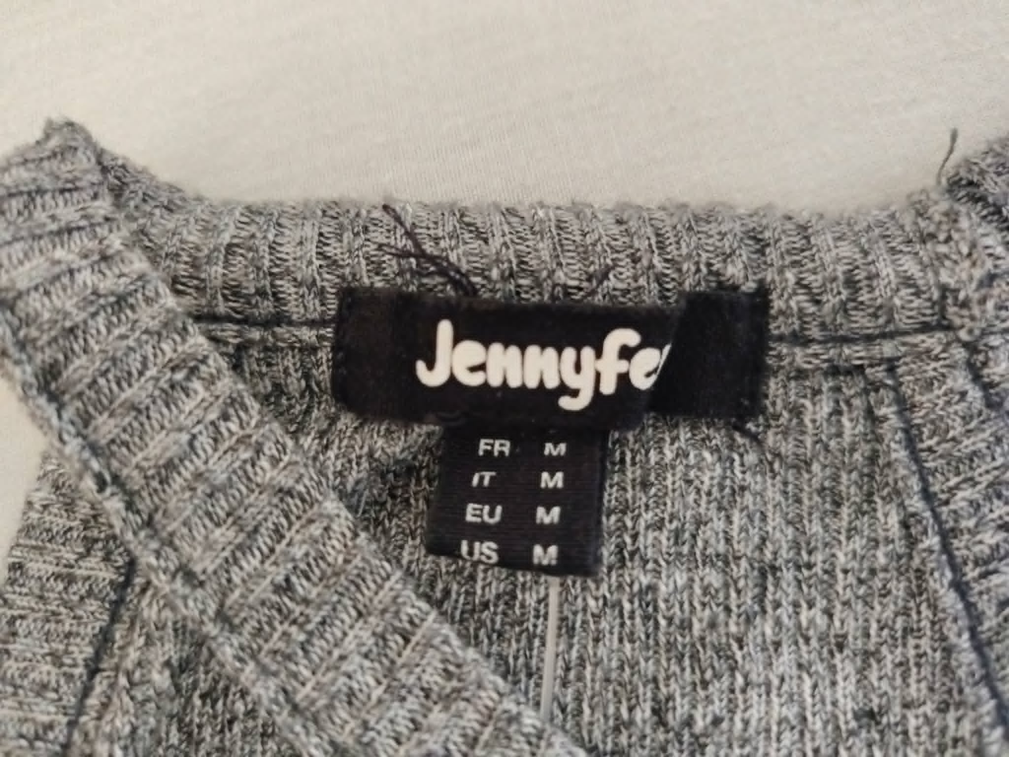 Débardeur Gris Bretelles Croisées "Jennyfer" 38/M