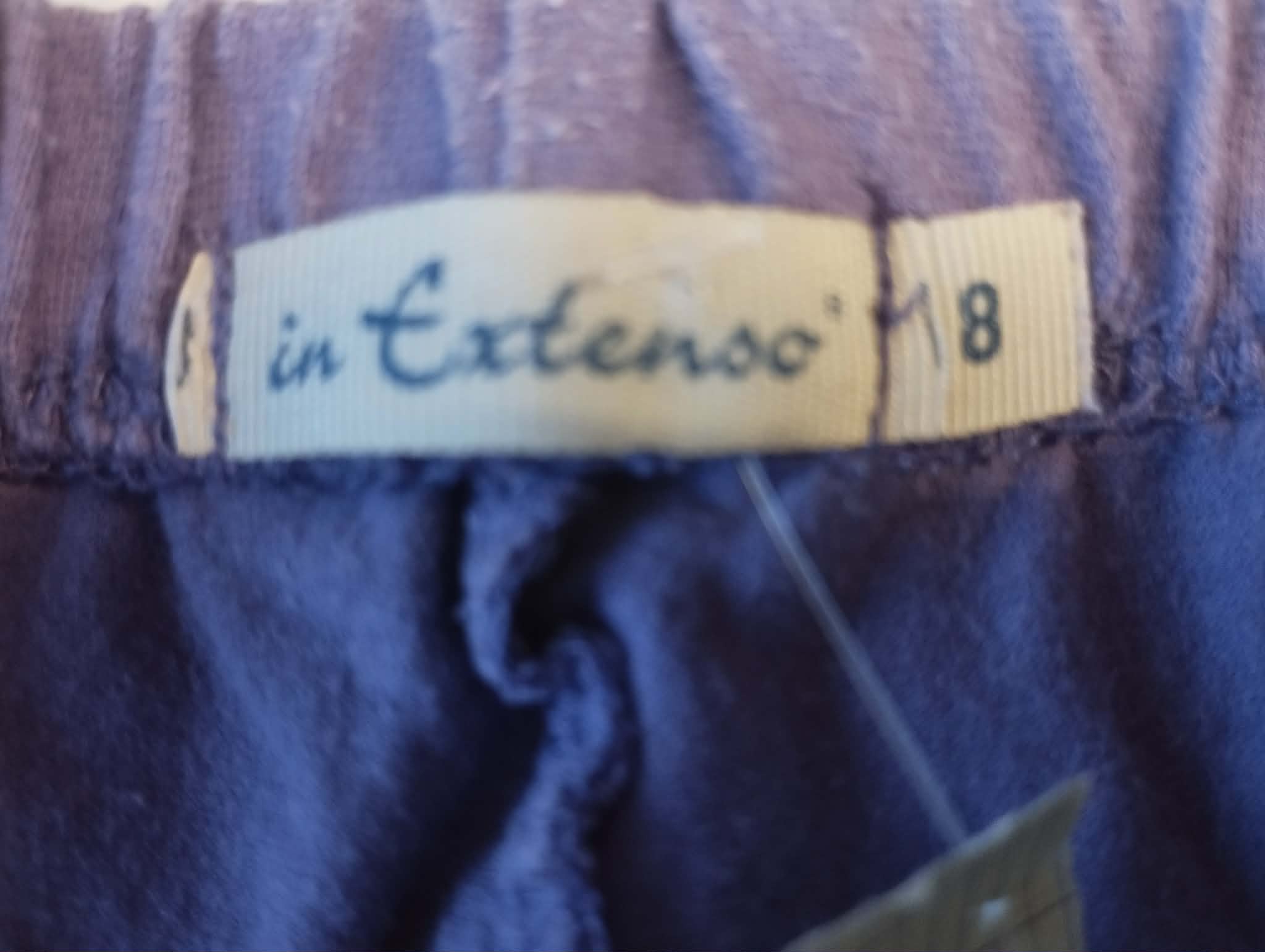 Shorty Violet "In Extenso" 8 Ans