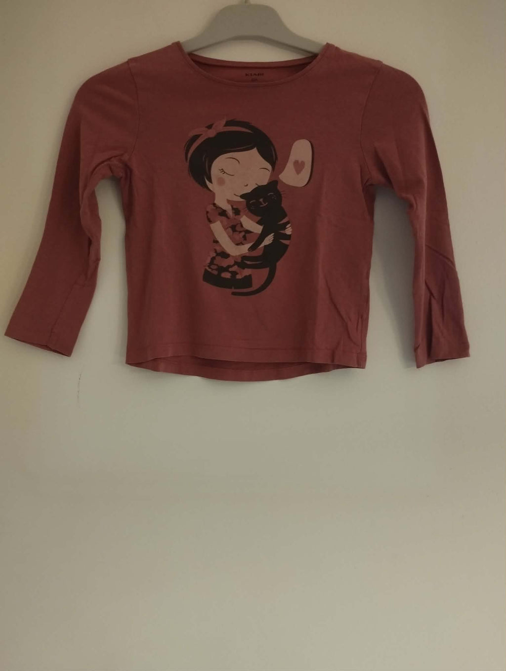 Tee-Shirt Manches Longues "Kiabi" 8 Ans