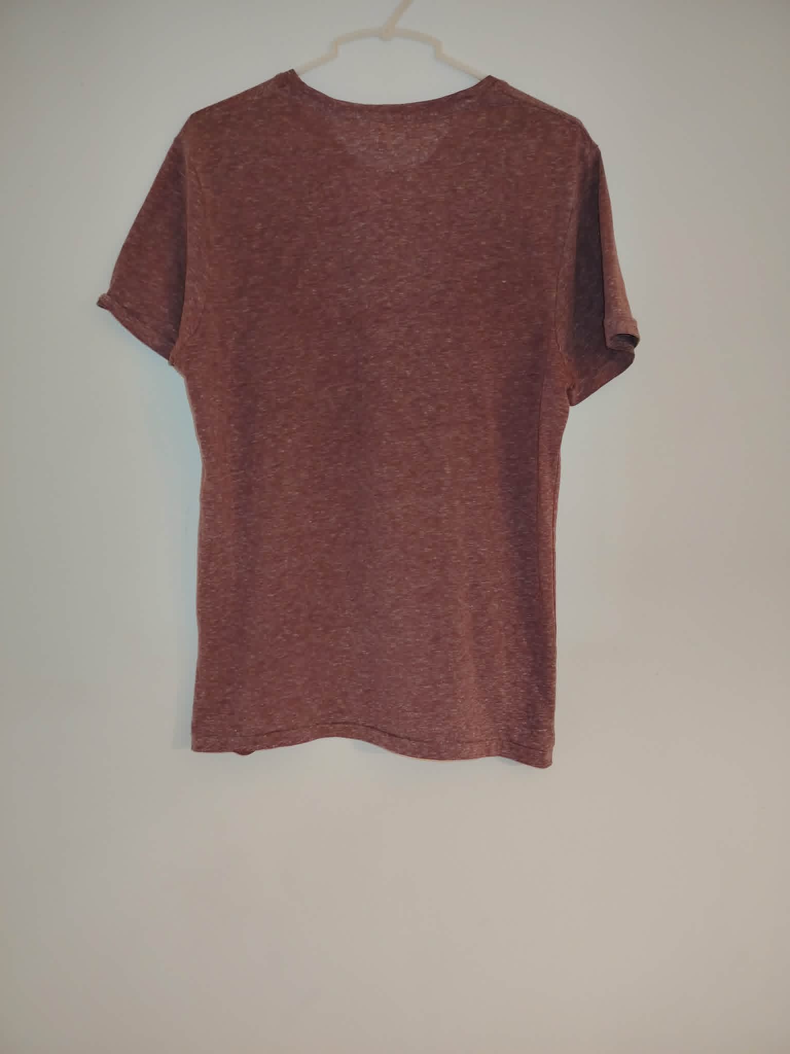 Tee-Shirt Manches Courtes Bordeaux "Jack & Jones" 36/S