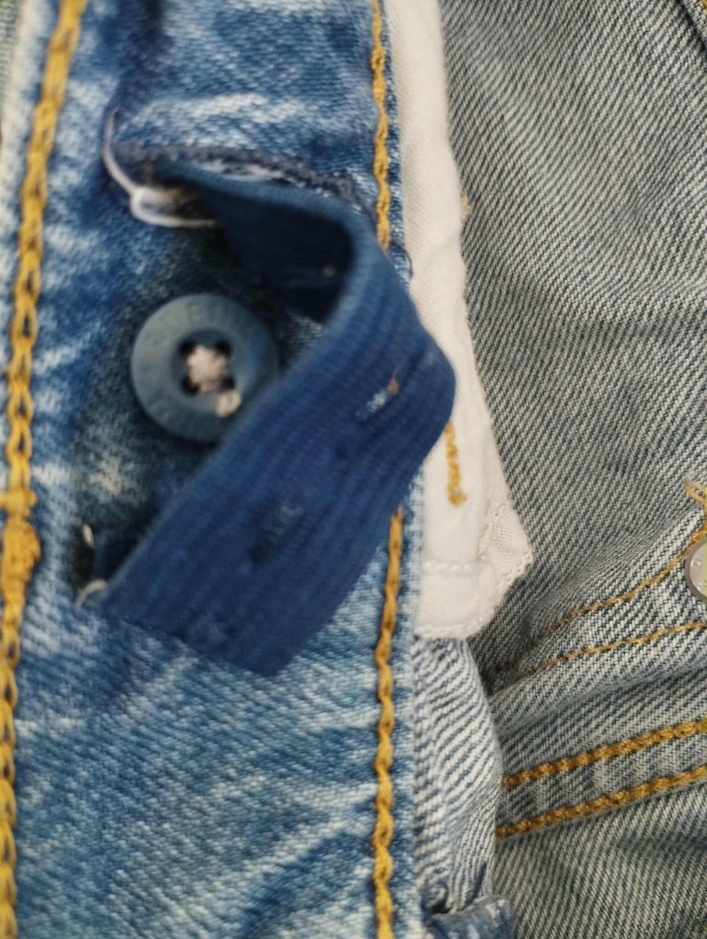 Pantacourt Jean Bleu Clair "Comfort Stretch" 10 Ans
