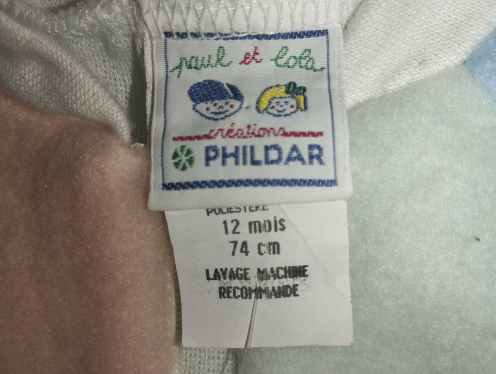 Pyjama Epais "Paul et Lola créations PHILDAR" 12 Mois
