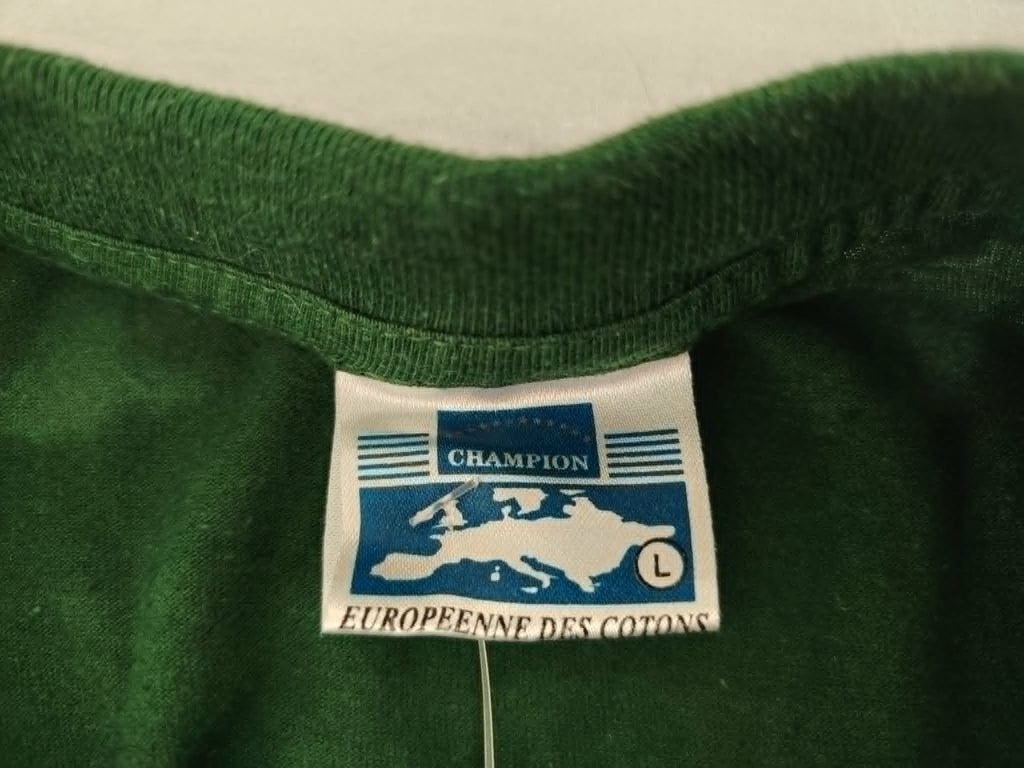 Tee-Shirt Vert à Manches Courtes "Champion" 40/M