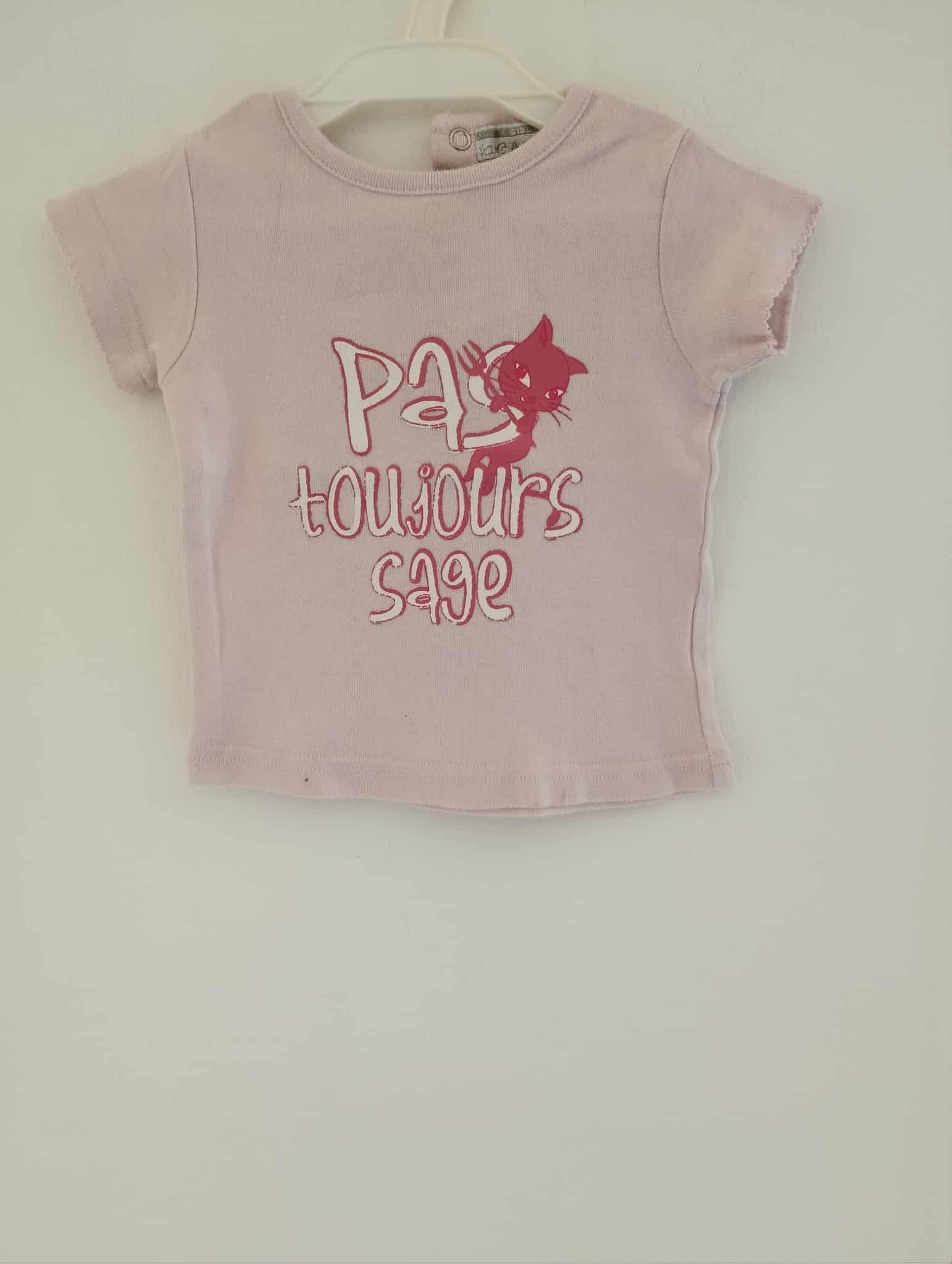 Tee-Shirt Manches Courtes "Kimbaloo" 12 Mois