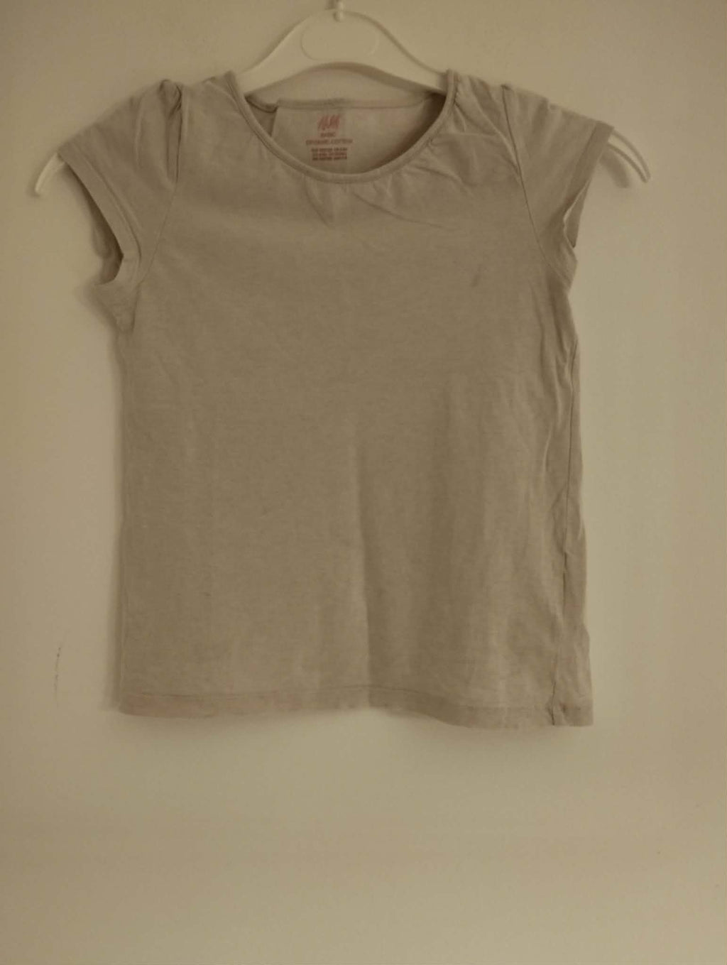 Tee-Shirt Manches Courtes "H&M" 7/8 Ans