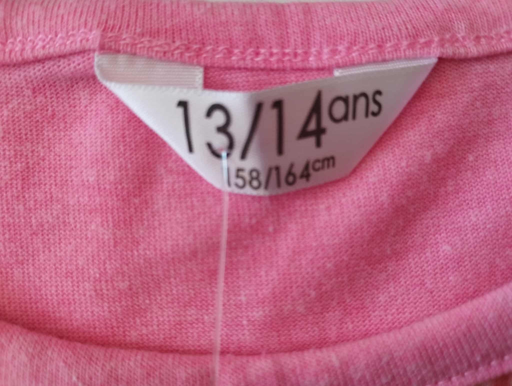 Tee-Shirt Manches Courtes 13/14 Ans