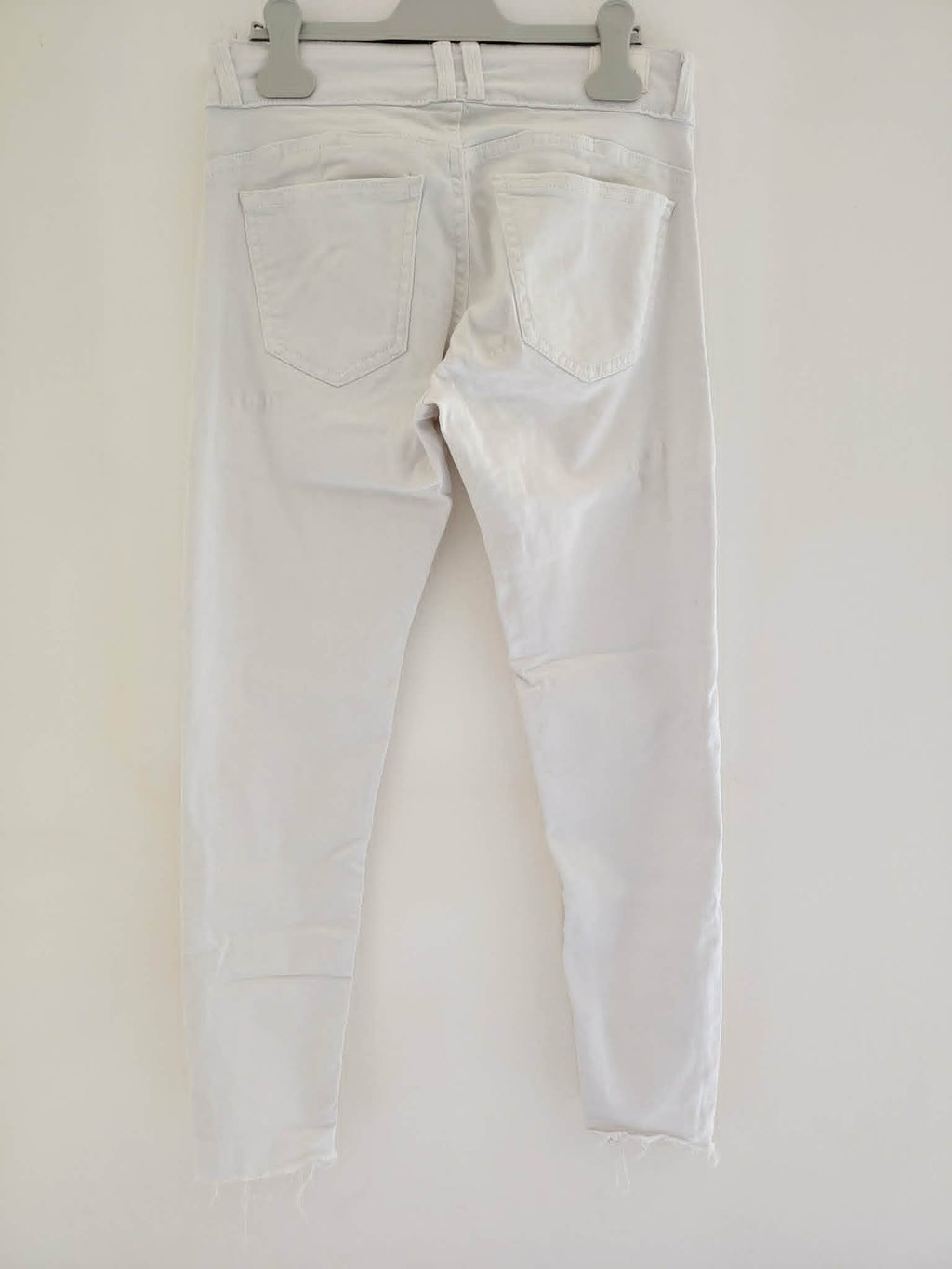 Jean Slim Blanc "Bershka" 38/M