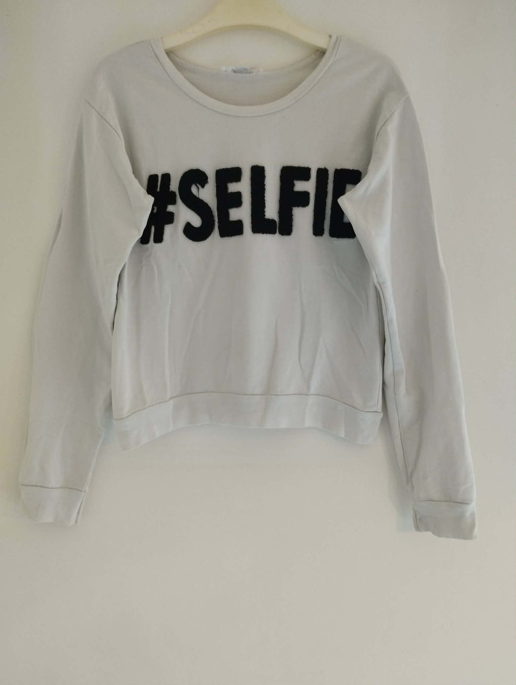 Sweat Blanc "Jennyfer" Taille 34/XS