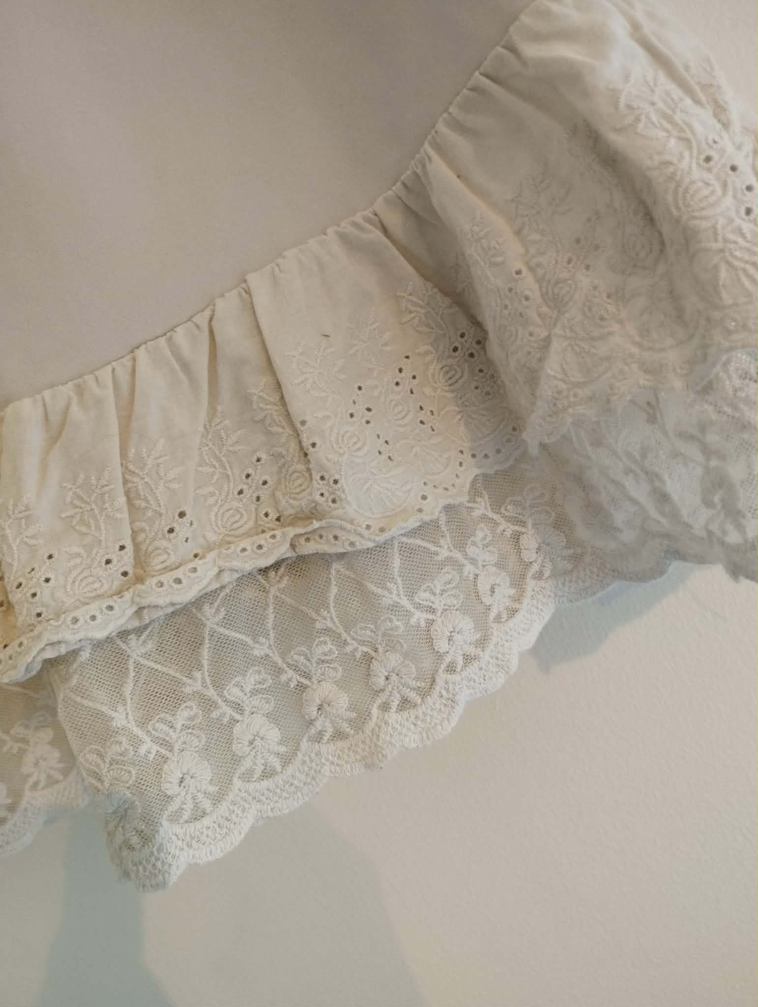 Robe Blanche Bretelles "Cream" Taille 34/XS